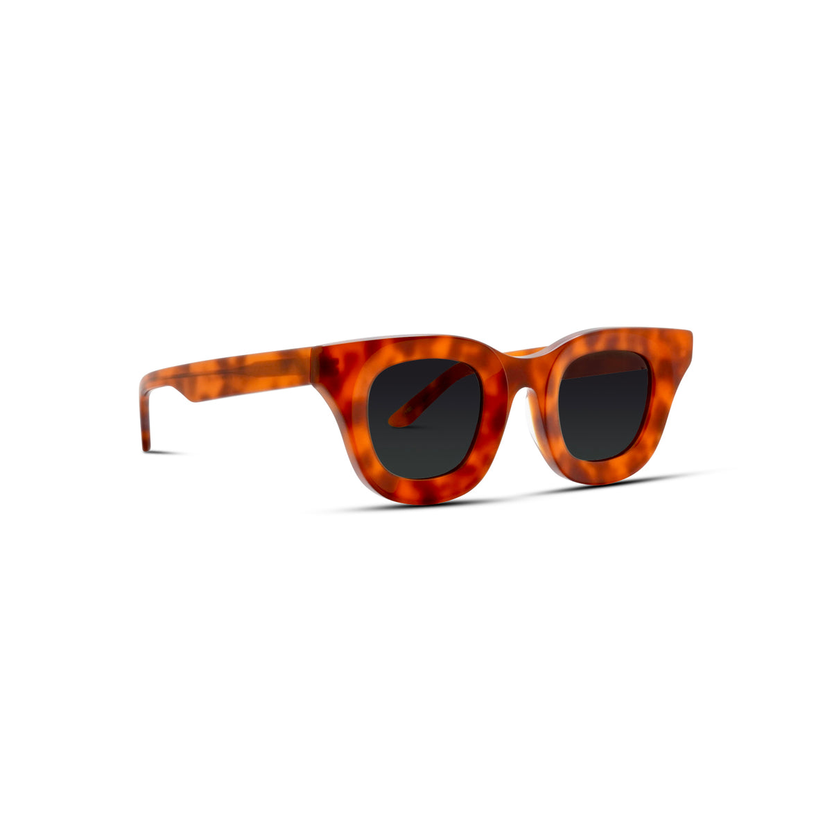 Baddie- Cognac/ Green Polarized