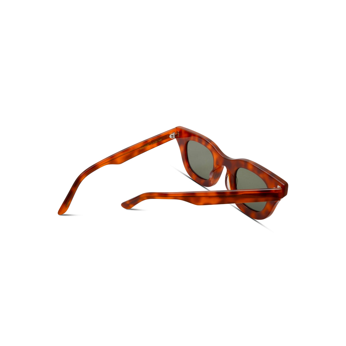 Baddie- Cognac/ Green Polarized