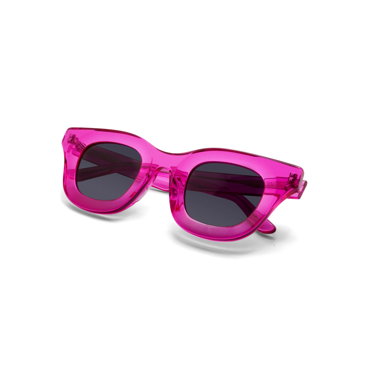 Baddie Hot Pink Fuchsia Polarized Sunglasses3