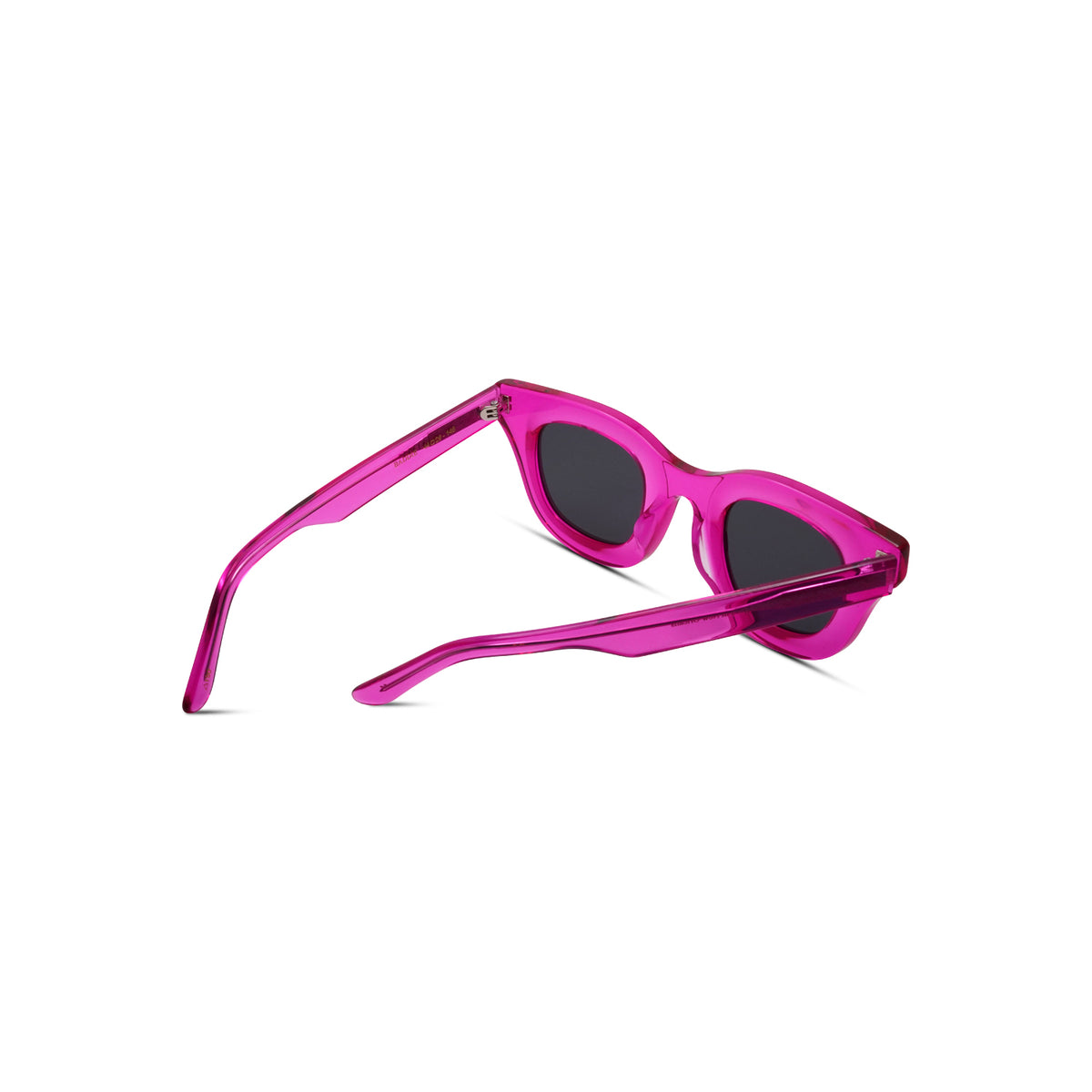 Baddie Hot Pink Fuchsia Polarized Sunglasses moxlox