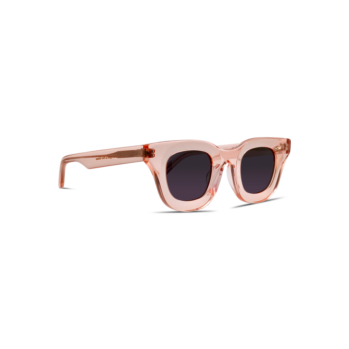 Baddie - Peach Crystal / Grey Polarized