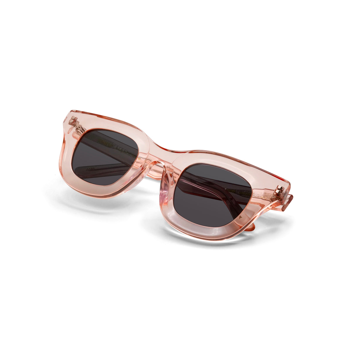 Baddie - Peach Crystal / Grey Polarized